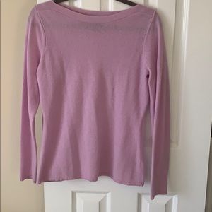 Cashmere lavender sweater